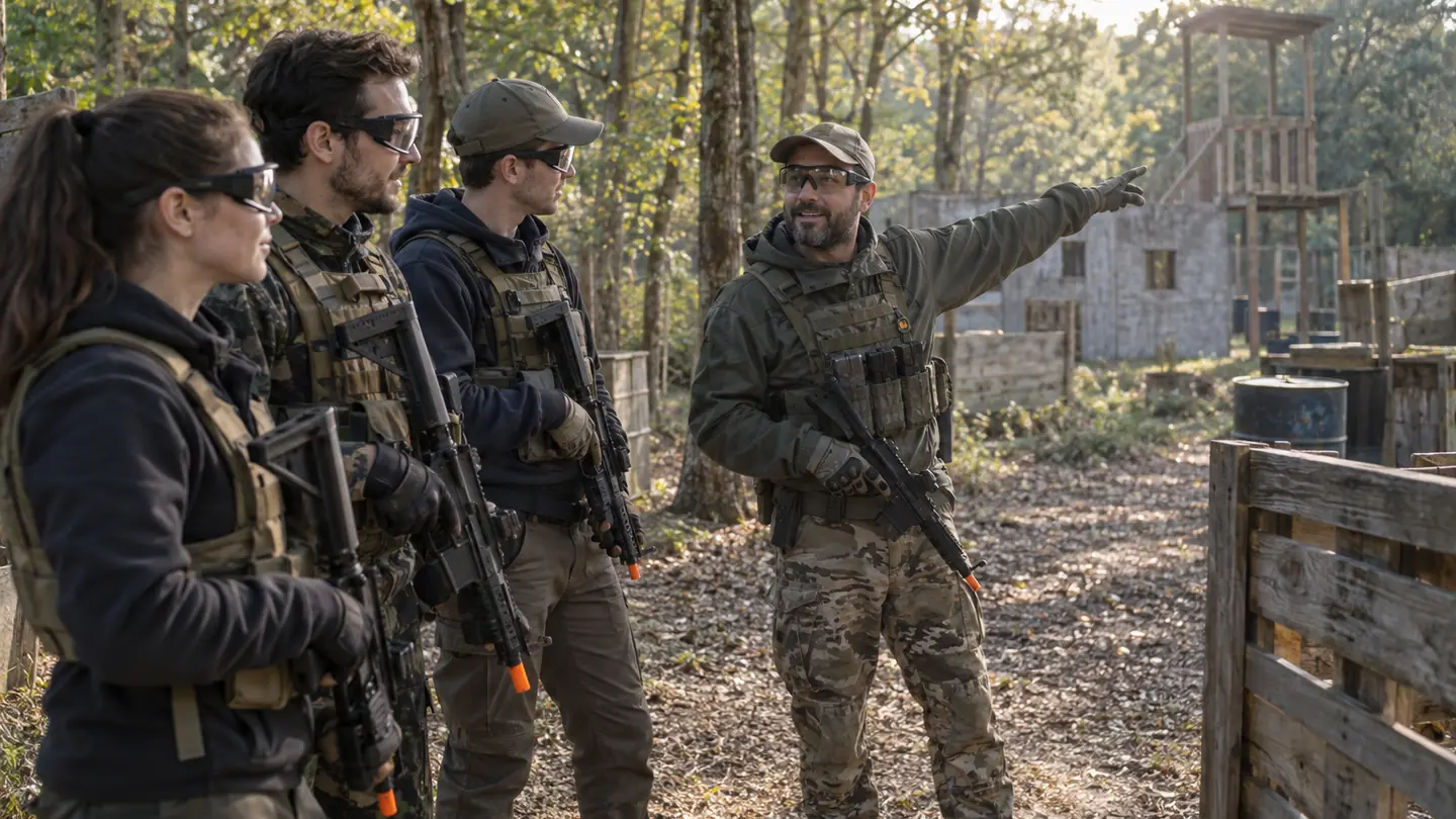 Critères pour comparer des associations airsoft : distance, fréquence des parties, ambiance, terrains et accueil des débutants