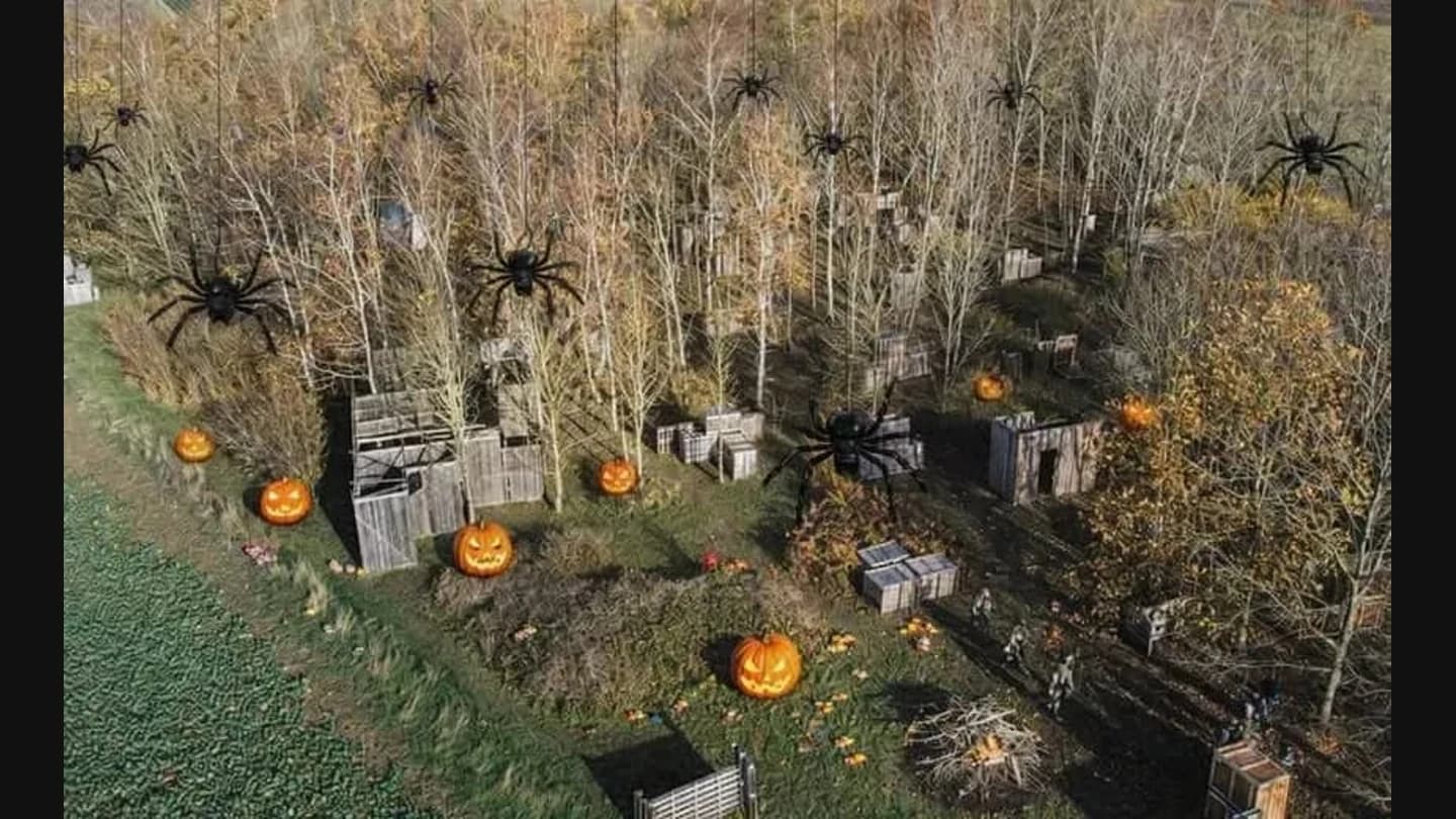 Visuel Halloween du terrain des Têtes Brûlées Airsoft 86 à Frozes