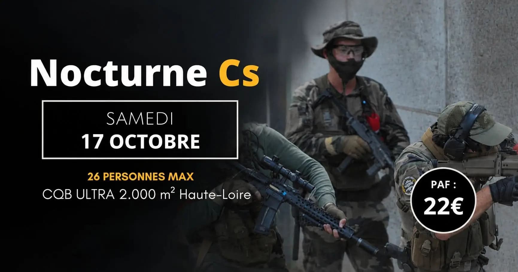 Spécial CQB Auvergne Rhône-Alpes ! — CQB à Dunières