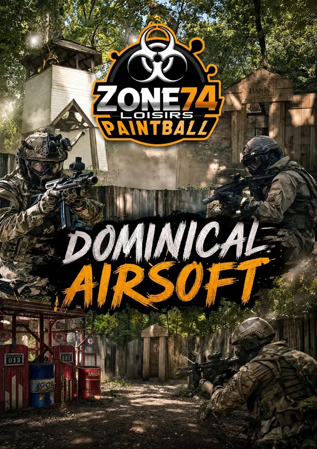 Dominical airsoft — Open Play à Perrignier