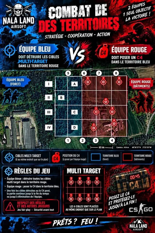 SCÉNARIO – COMBAT DES TERRITOIRES AIRSOFT — Scénario à Plurien