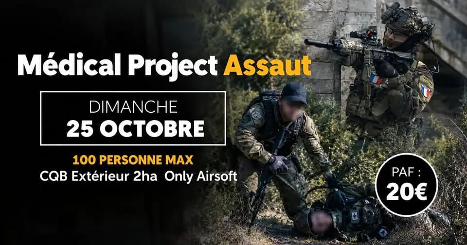 Spécial CQB Extérieur Auvergne Rhône-Alpes ! — CQB à Niévroz
