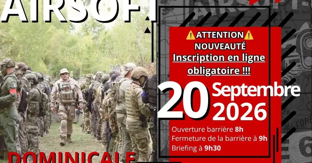 Dominicale du 20 Septembre 2026 — Open Play à Cauvigny