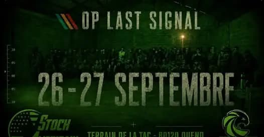 OP LAST SIGNAL — Open Play à Quend