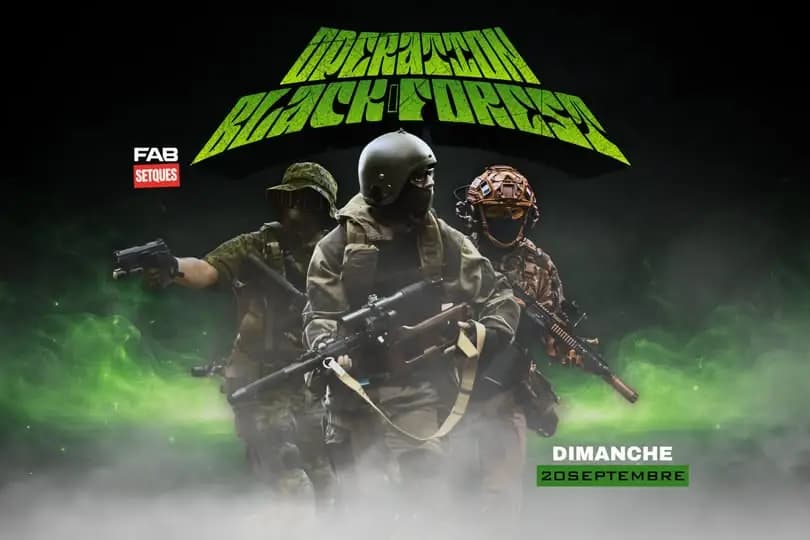 BLACK FOREST — Open Play à Setques