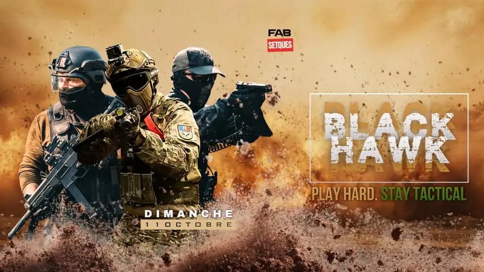 BLACK HAWK — Open Play à Setques