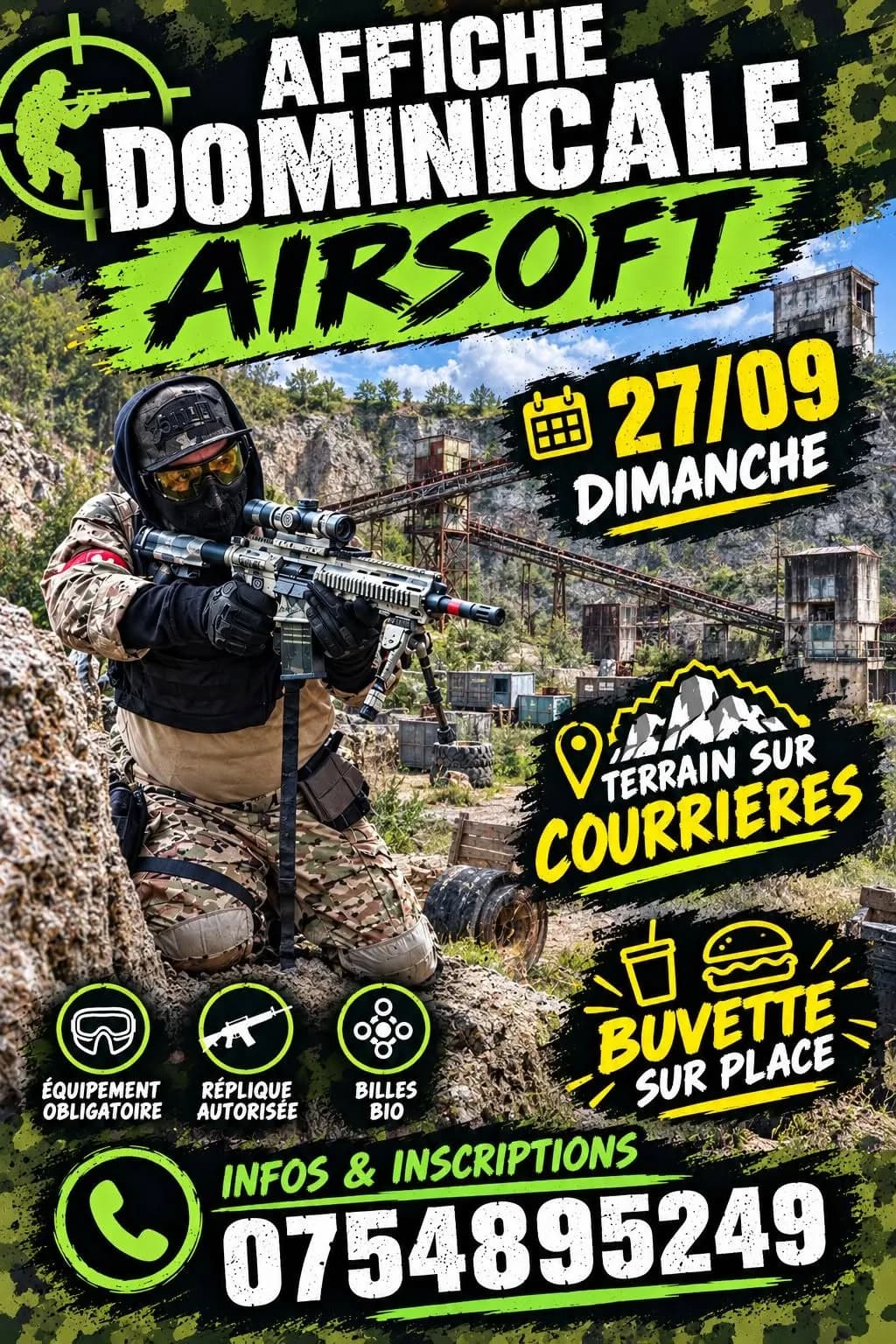 Dominicale — Open Play à Courrières