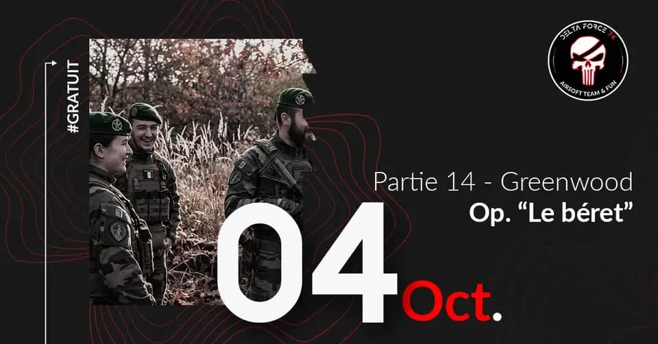Partie 14 - Greenwood - Op. "Le Béret" — Scénario à Eteaux