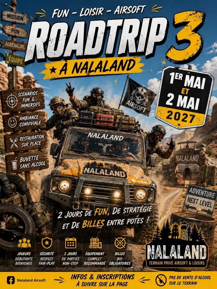 ROADTRIP 3 – ON POSE LES TENTES, ON SORT LES RÉPLIQUES ! — Open Play à Plurien