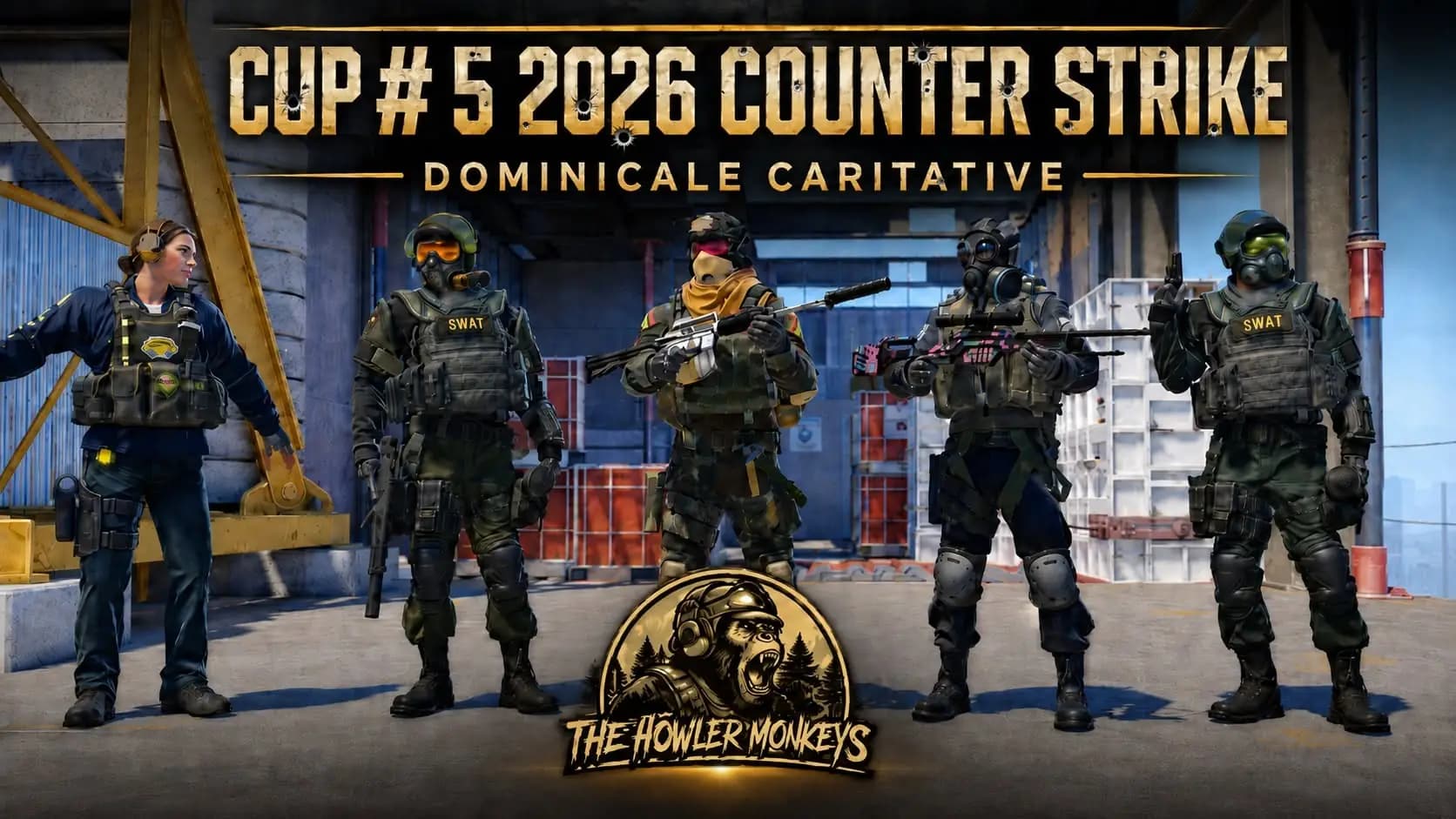 CUP #5 5vs5 Mode Counter Strike caritative — Scénario à Villefranche-sur-Cher