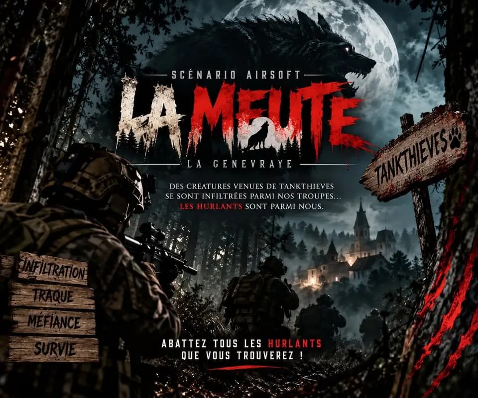 LA MEUTE — Scénario à La Genevraye