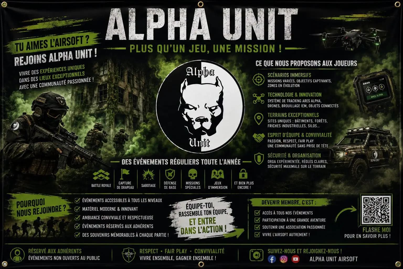 AIRSOFT SANATORIUM 08/11/2026 ( Orga Alpha Unit) — Open Play à Mouy