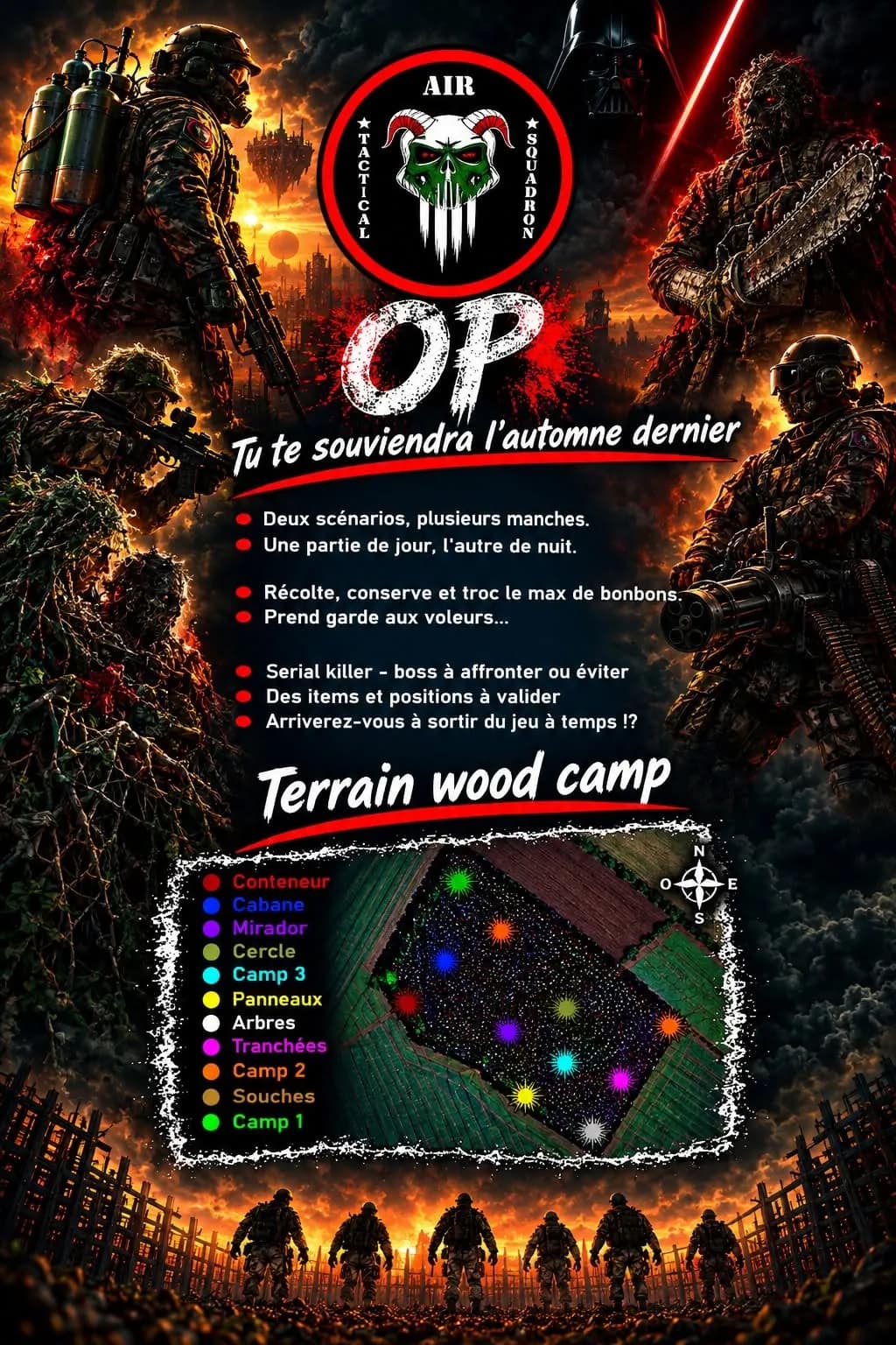 OP hallowen (tu te souviendra l'automne dernier) — Open Play à Flers