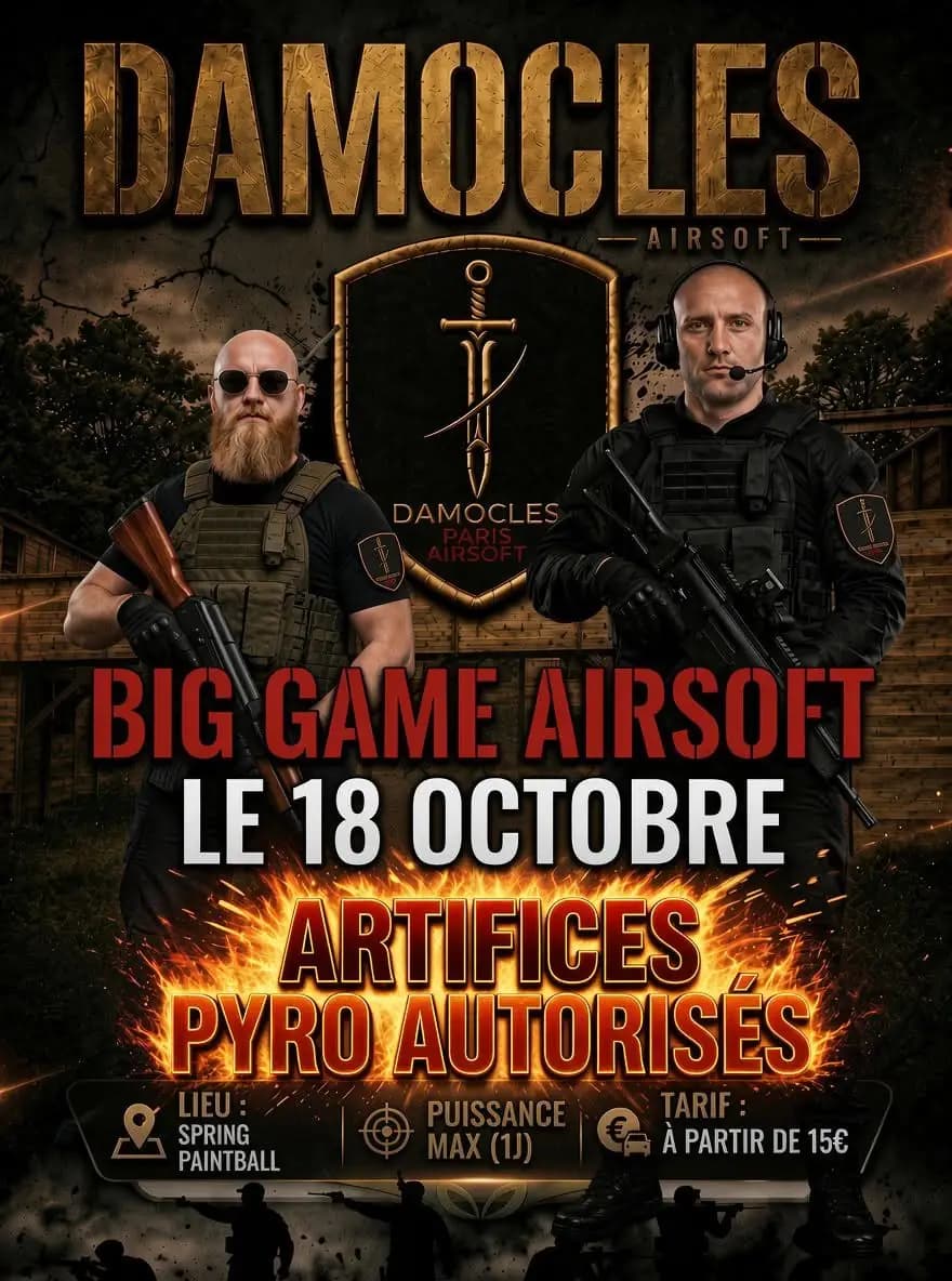 Damocles — Open Play à paris