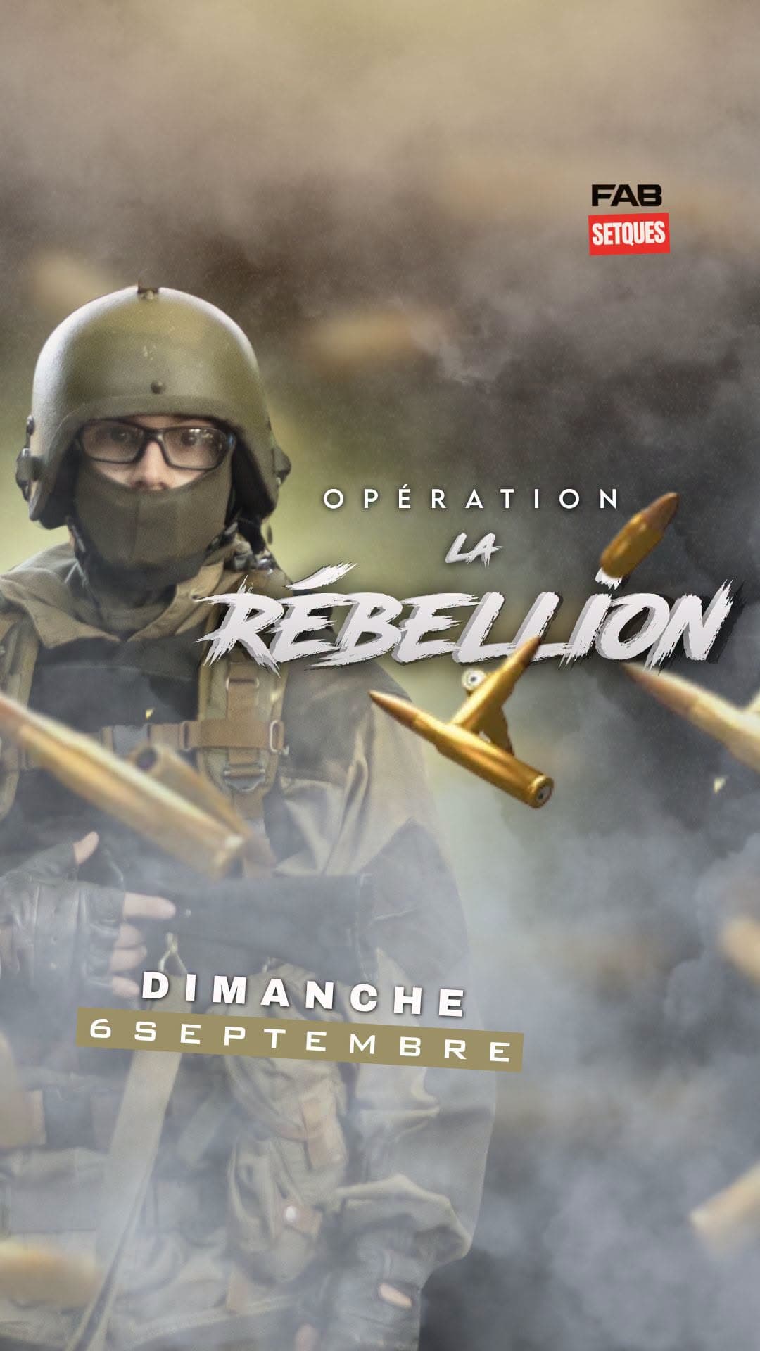 Opération Rebellion — Open Play à Setques