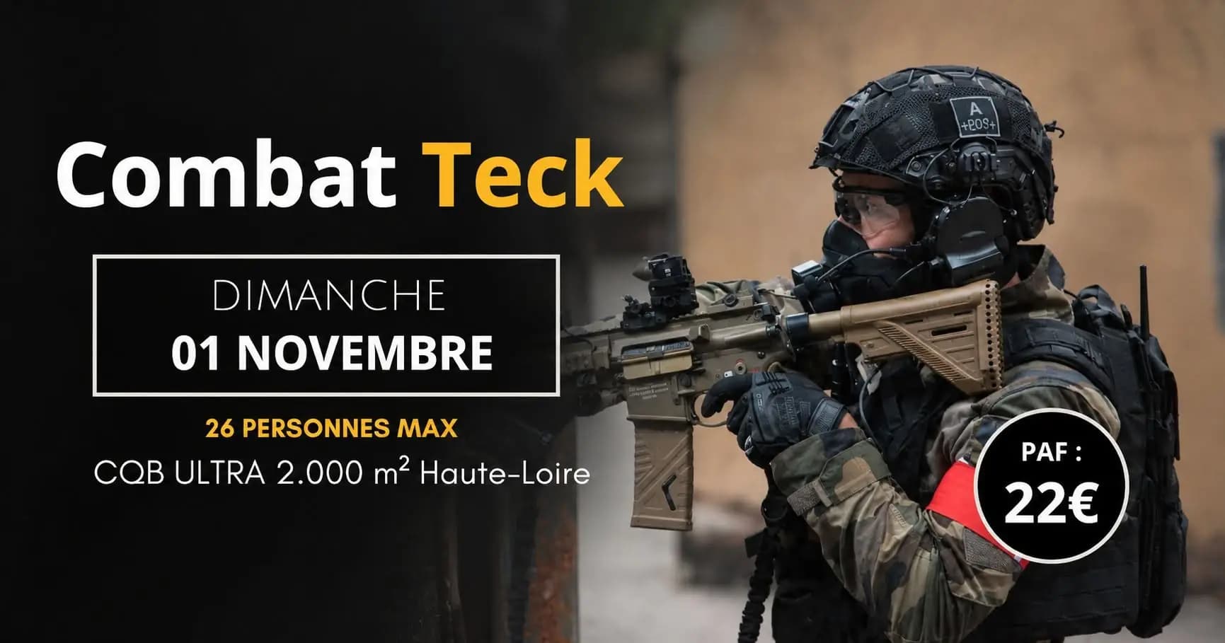 Spécial CQB Auvergne Rhône-Alpes ! — CQB à Dunières